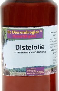 Dierendrogist distelolie