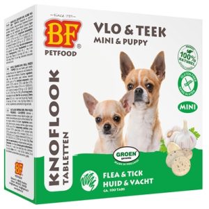 Bf petfood hondensnoepjes knoflook zeewier mini