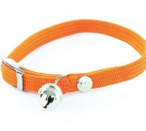 Martin halsband kat elastisch nylon oranje