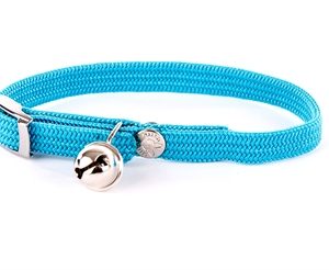 Martin halsband kat elastisch nylon turquoise