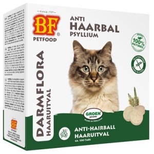 Bf petfood kattensnoepje hairball bij haarbal