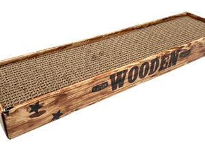 Croci krabplank homedecor noce houtprint bruin