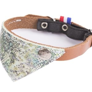 Martin halsband kat malibu groen / bruin