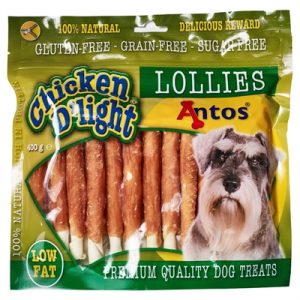 Antos chicken d’light lollies