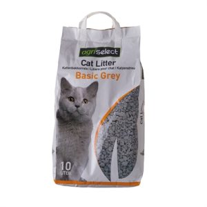 Agriselect basic grey kattenbakvulling