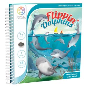 Smart Games – magnetisch reisspel flippin’ dolphins – 7+