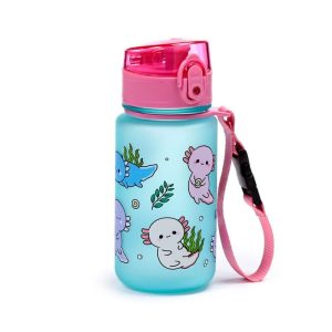 Adoramals Axolotl Pop‑Top kinderdrinkfles – 350 ml