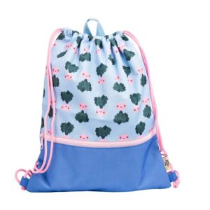 The Cotton Cloud – trekkoordrugzak  gerecycled plastic – veggie pals