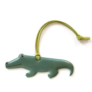 Firefly - Crocodile – reflector – reflecterende hanger – zachte vorm