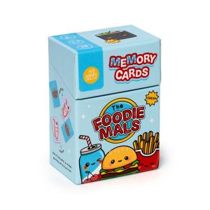 Foodiemals Kids Memory Kaartset – Grappige Eten Memoryspel