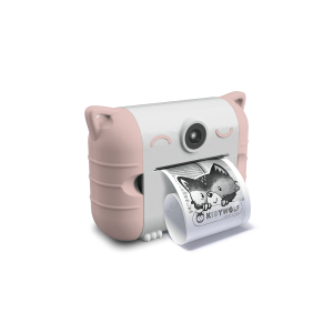 Kidywolf instant kindercamera met thermische printer – roze