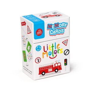 Kleine Motors Kids Memory Kaartset – Voertuigen Memoryspel