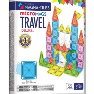 Magna-tiles magnetische tegels travel reisset deluxe – 55 stuks