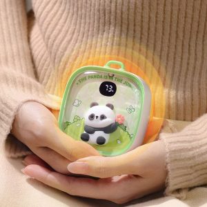 Oplaadbare handwarmer – panda