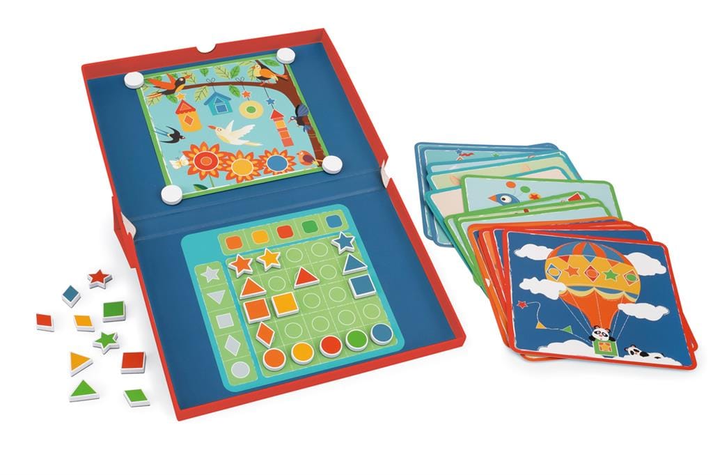 Scratch europe – edulogic magnetisch spel vormen en kleuren 5+