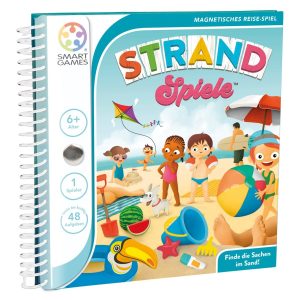 SmartGames Puzzle Beach – magnetisch reisspel met 48 opdrachten 6+