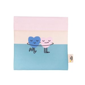 The Cotton Cloud – sandwich bag – boterhamzakje – dancing hearts