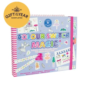 Floss & Rock -magisch kleurboek colour switch rainbow enchanted