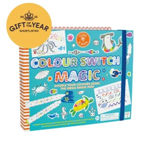 Floss & Rock -magisch kleurboek colour switch magic ocean