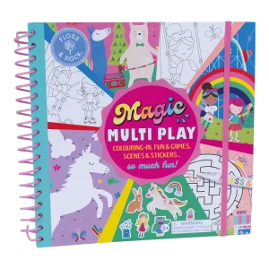 Floss & Rock – herbruikbaar activiteitenboek magic multi play regenboog fee