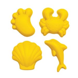 Scrunch zandvormpjes geel