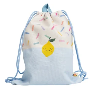 The Cotton Cloud – trekkoordrugzak gerecycled plastic – confetti