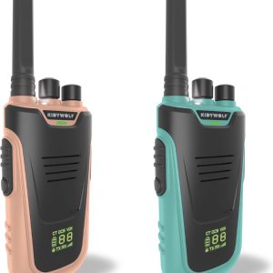 Kidywolf – walkie talkie kidytalk cyaan-roze